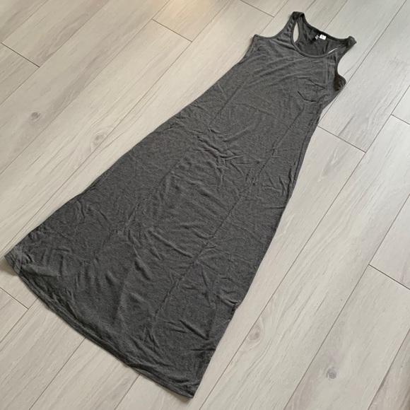 H&M Grey bodycon maxi dress - Picture 1 of 9